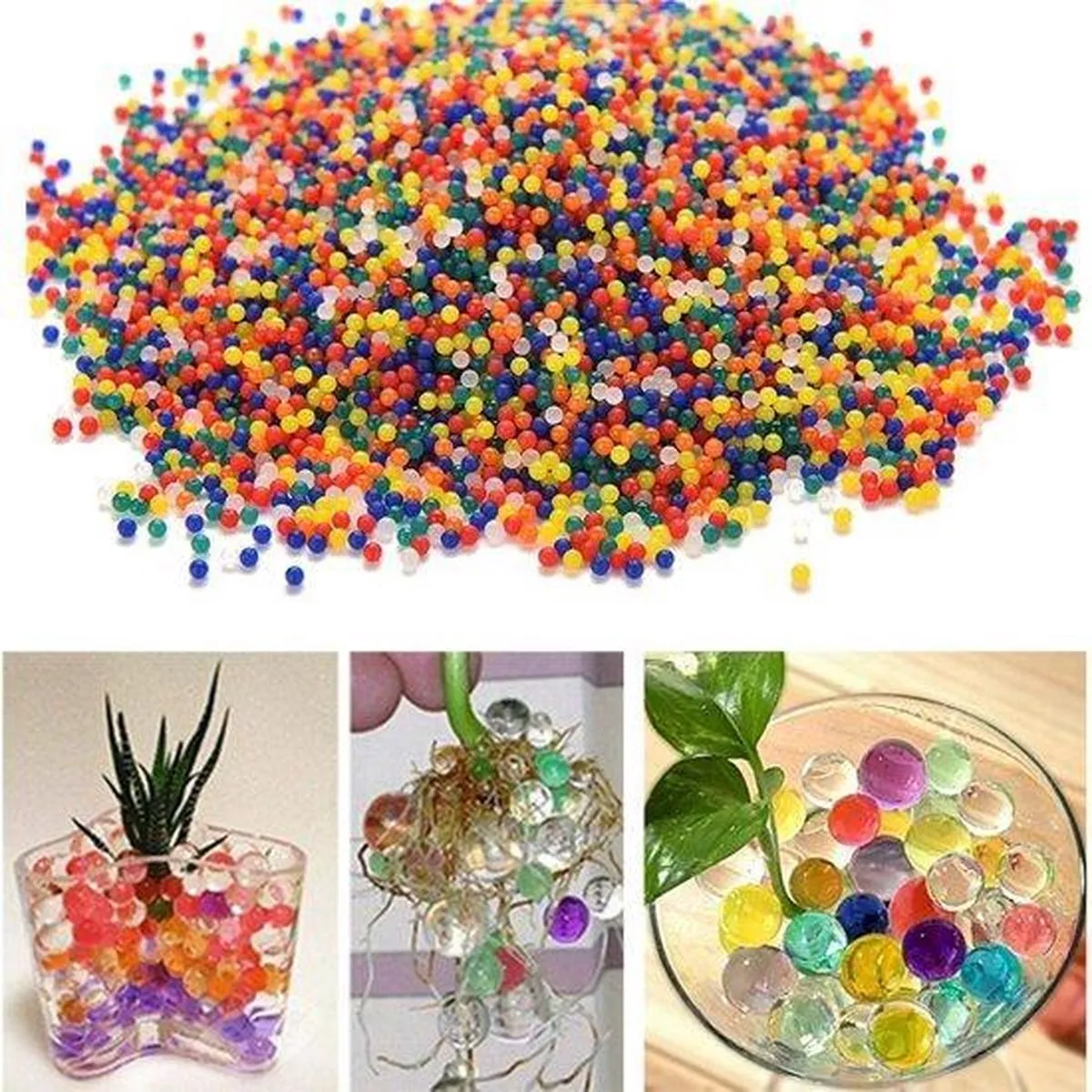 Waterballetjes - Gelballetjes - 10.000 stuks - Waterabsorberende gelballetjes speelgoed