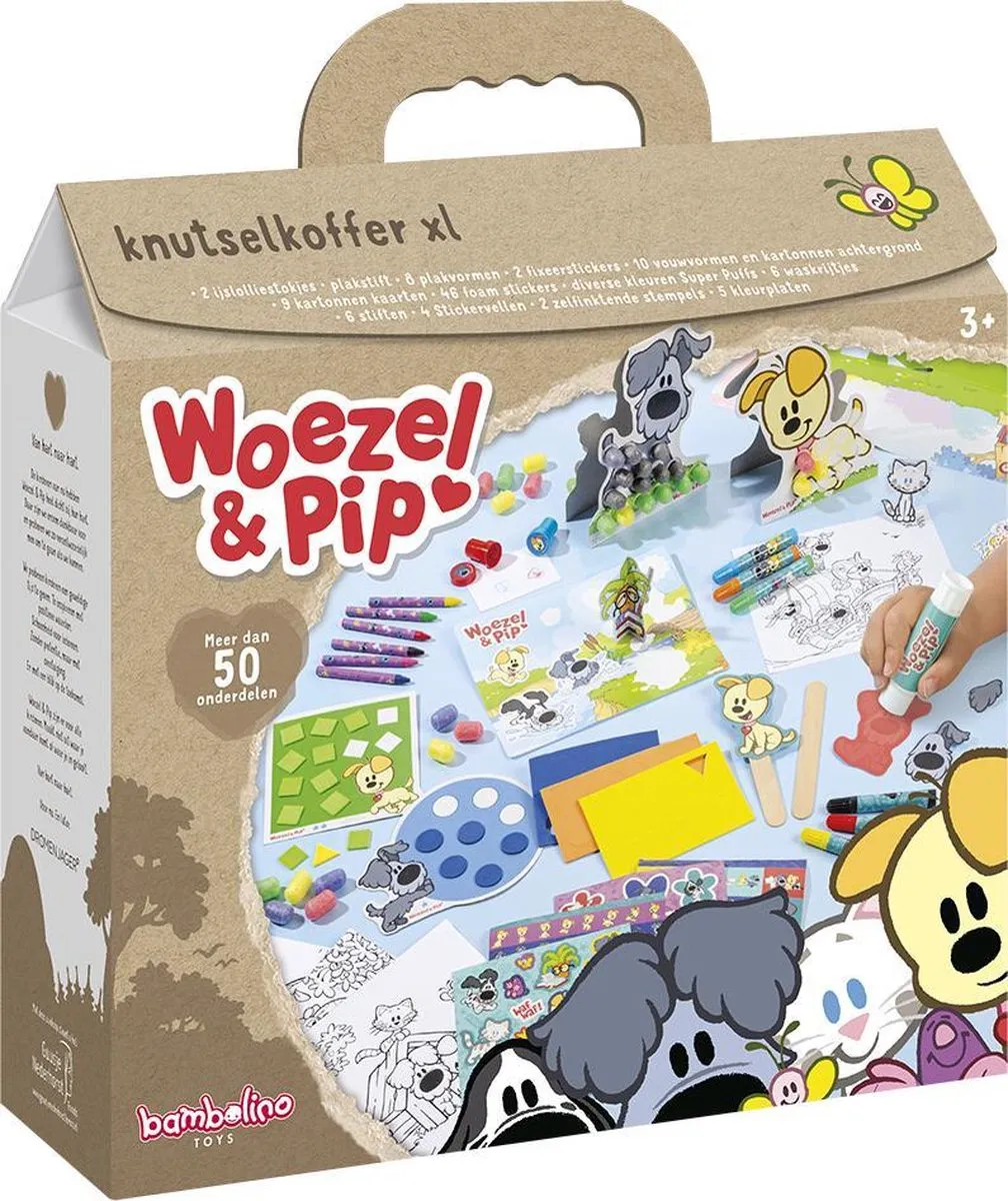 Woezel & Pip Knutselkoffer XL speelgoed