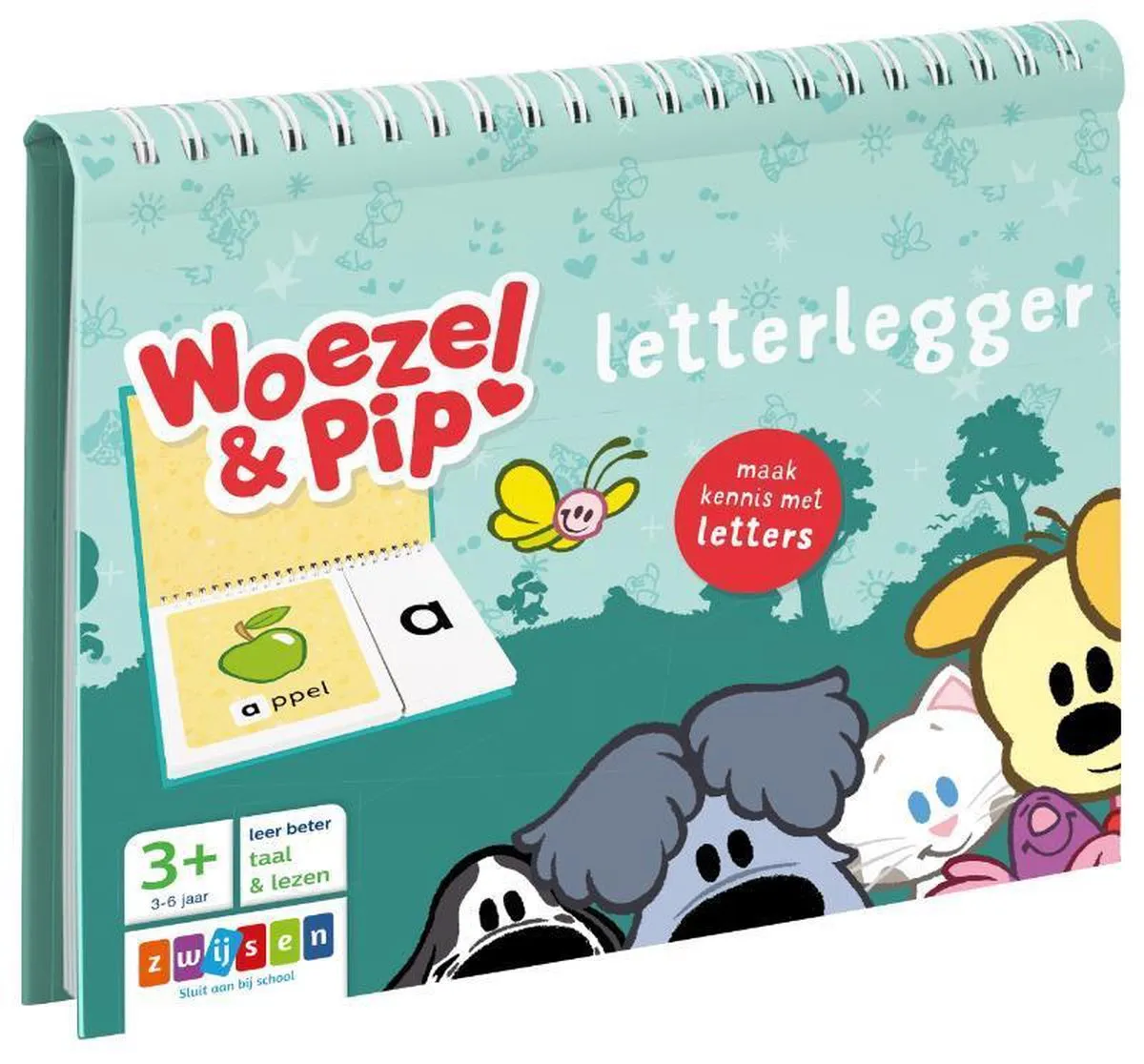 Woezel & Pip  -   Letterlegger speelgoed
