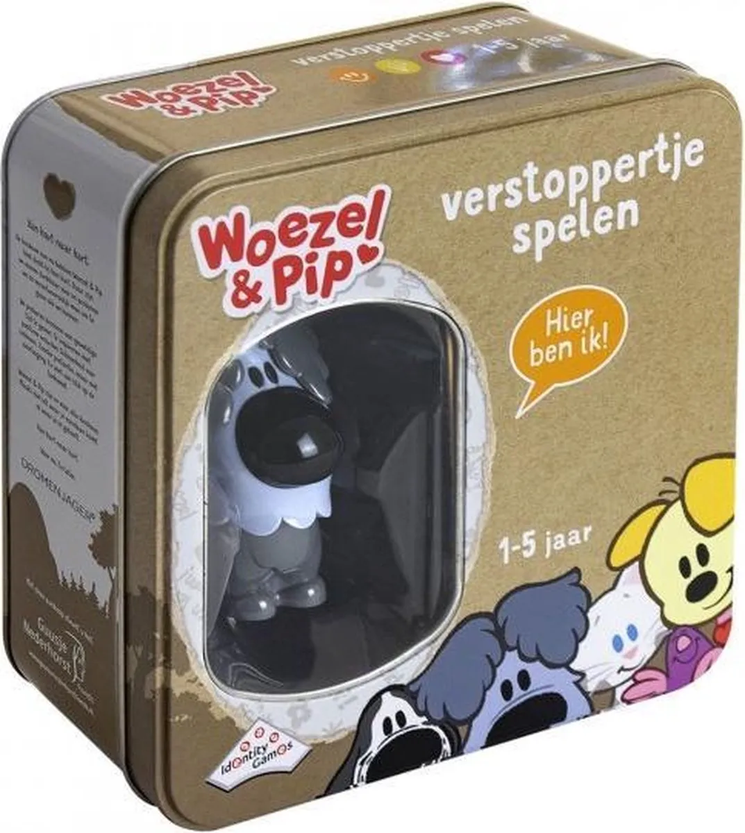 Woezel & Pip Verstoppertje spelen Kinderspel speelgoed